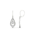 Thumbnail 32 - elegant-diamond-milgrain-openwork-dangle-earrings-in-white-gold-FDEAR11389-NL-WG