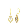 Thumbnail 61 - elegant-diamond-milgrain-openwork-dangle-earrings-in-yellow-gold-FDEAR11389-NL-YG