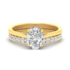 Load image into Gallery viewer, elegant-hidden-halo-oval-black-diamond-ring-with-pave-band-in-yellow-gold-fdens11750ovgblacksleep-nl-yg-ws3.jpg