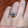 Load image into Gallery viewer, elegant-hidden-halo-round-diamond-ring-with-pave-band-in-white-gold-fdens11750rosleep-nl-wg-ws3-9