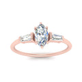 Thumbnail 2 - elegant-marquise-cut-tapered-baguette-lab-grown-three-stone-ring-in-rose-gold-FDENS100MQRANGLE5-NL-RG