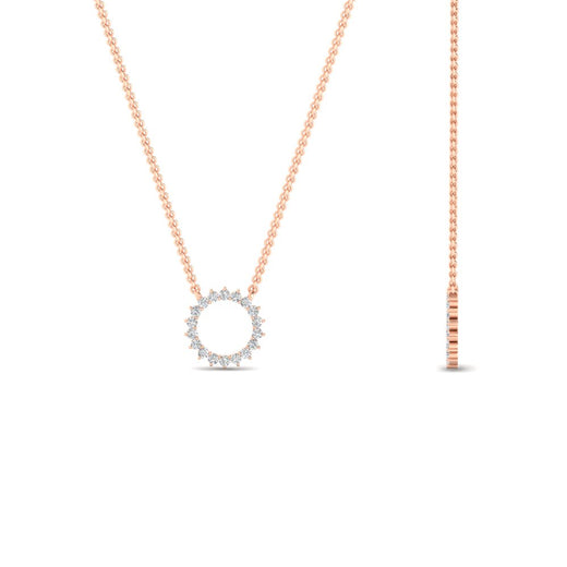 elegant-minimalist-circle-necklace-in-rose-gold-FDPD11271ANGLE2-0.25CT_20-NL-RG