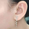 Load image into Gallery viewer, elegant-pave-leaf-earrings-in-yellow-gold-fdear8334-fancy-nl-yg