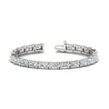 Thumbnail 2 - elegant-radiant-cut-tennis-bracelet-white-gold-fdbrc10220raangle2-17-00ct-nl-wg