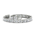 Thumbnail 4 - elegant-radiant-cut-tennis-bracelet-white-gold-fdbrc10220raangle2-17-00ct-nl-wg