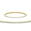 Load image into Gallery viewer, Elegant Round Diamond Bangle Bracelet