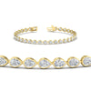 Load image into Gallery viewer, elegant-teardrop-diamond-bracelet-east-west-gold-in-yellow-gold-FDBRCPE10581ANGLE2-5.00CT-NL-YG.jpg?v=1776842449
