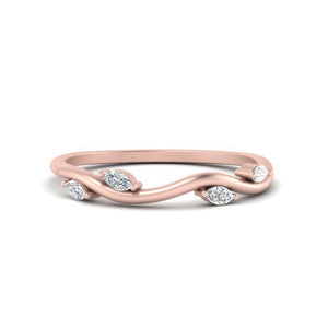 14k Rose Gold / Diamond / Lab Grown