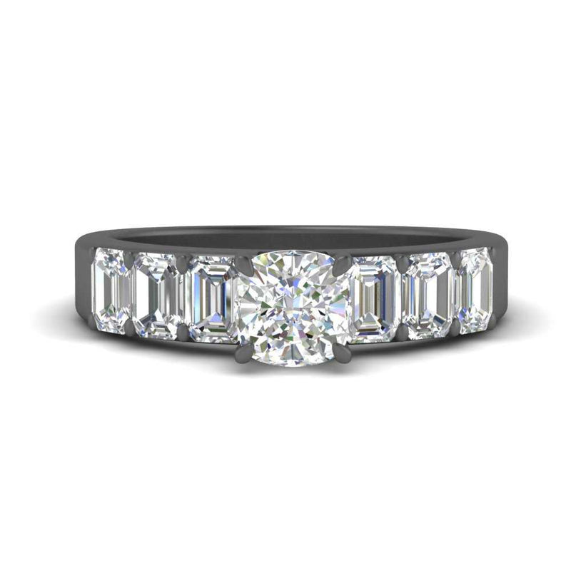 Cushion Cut Luxurious Engagement Ring