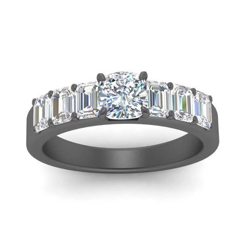 Cushion Cut Luxurious Engagement Ring