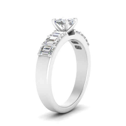 Cushion Cut Luxurious Engagement Ring