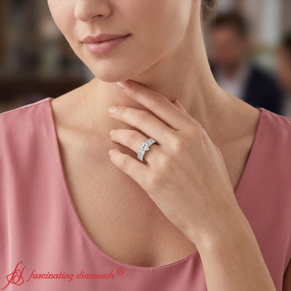 Heart Shaped Luxurious Engagement Ring