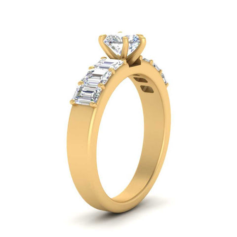 Heart Shaped Luxurious Engagement Ring