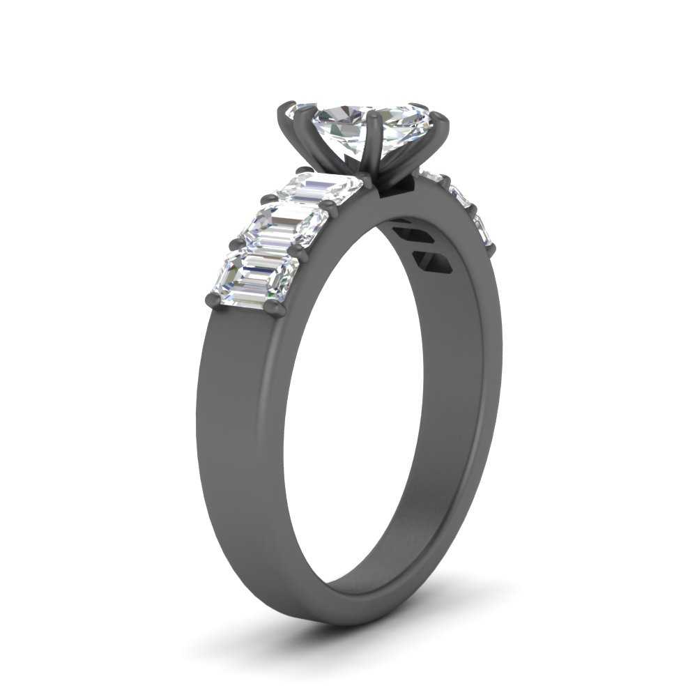 Marquise Shaped Luxurious Engagement Ring