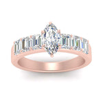 Load image into Gallery viewer, Marquise Shaped Luxurious Engagement Ring
