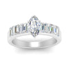 Load image into Gallery viewer, Marquise Shaped Luxurious Engagement Ring