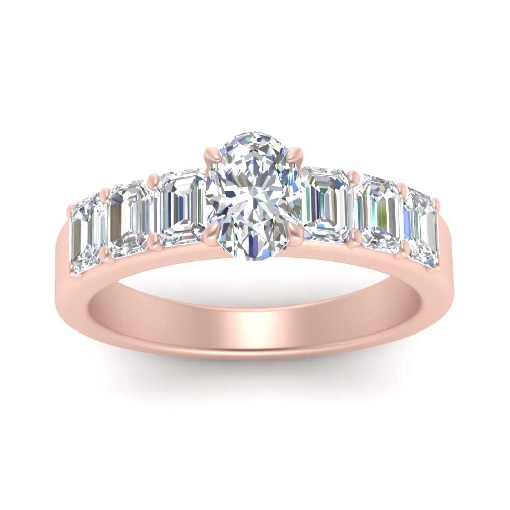 Oval Cut Luxurious Engagement Ring