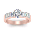 Thumbnail 8 - Oval Cut Luxurious Engagement Ring