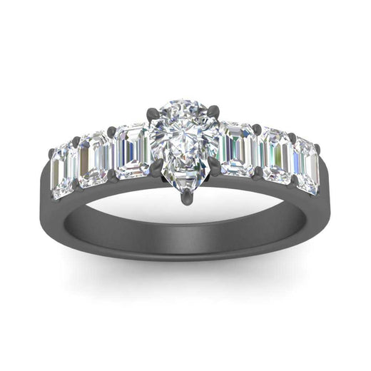 Pear Cut Luxurious Engagement Ring