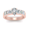 Load image into Gallery viewer, Pear Cut Luxurious Engagement Ring
