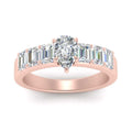 Thumbnail 2 - Pear Cut Luxurious Engagement Ring