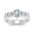 Thumbnail 5 - Pear Cut Luxurious Engagement Ring