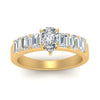 Load image into Gallery viewer, Pear Cut Luxurious Engagement Ring