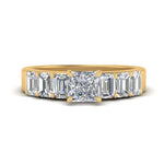 Load image into Gallery viewer, Princess Cut Luxurious Engagement Ring
