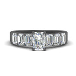 Load image into Gallery viewer, Radiant Cut Luxurious Engagement Ring
