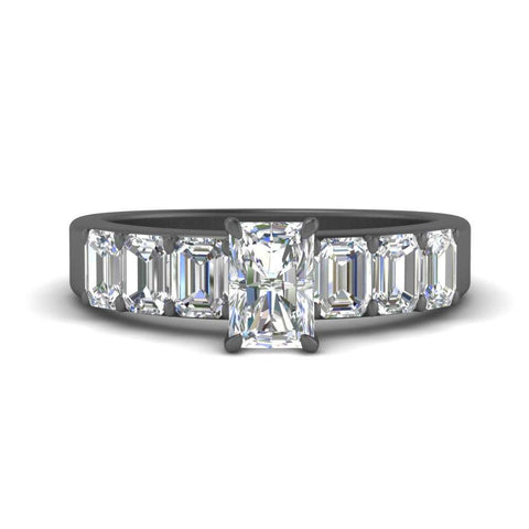 Radiant Cut Luxurious Engagement Ring