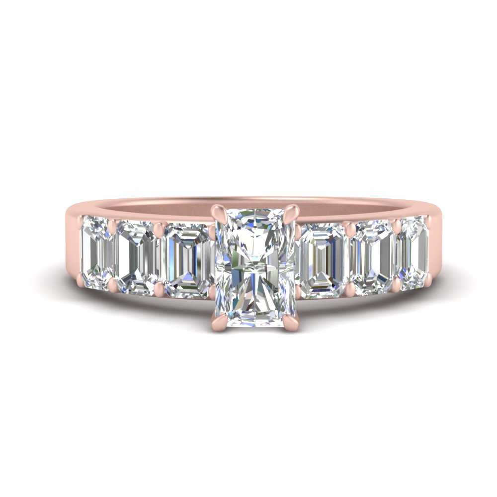 Radiant Cut Luxurious Engagement Ring