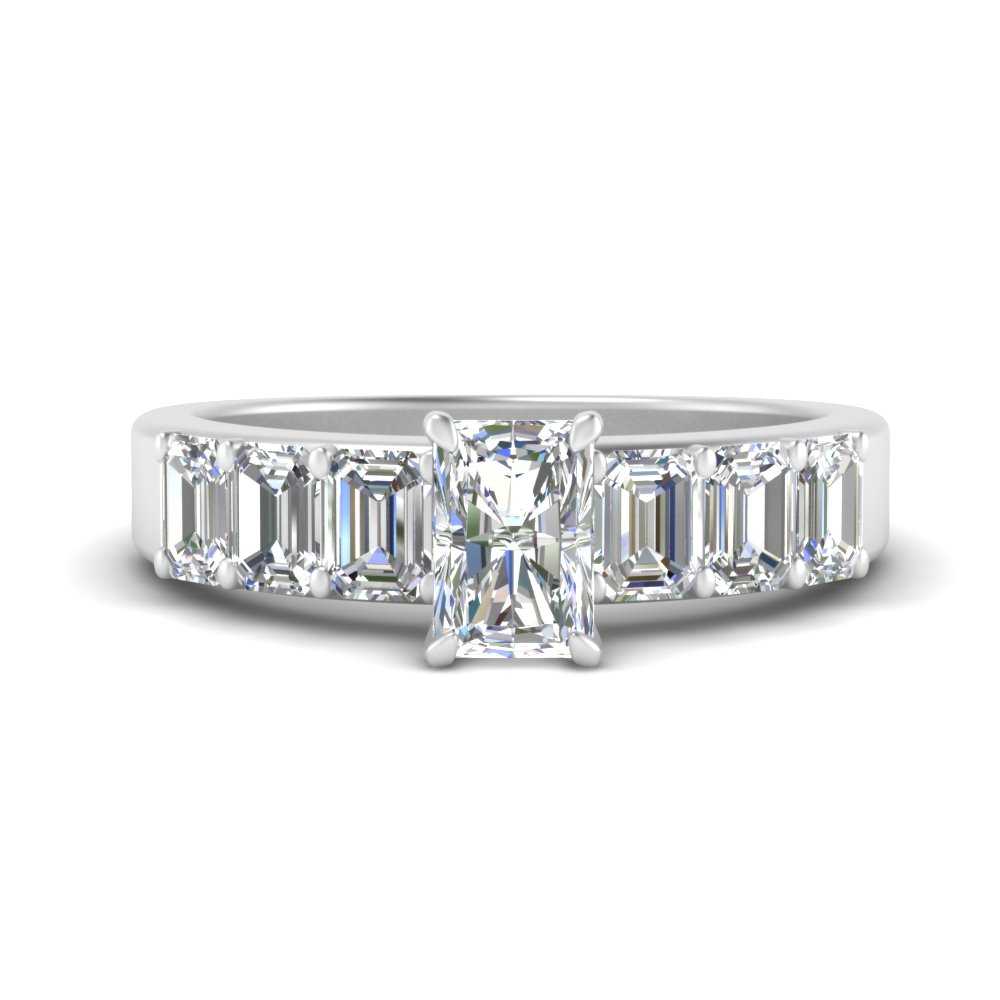 Radiant Cut Luxurious Engagement Ring
