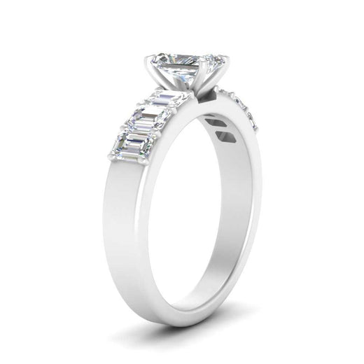 Radiant Cut Luxurious Engagement Ring