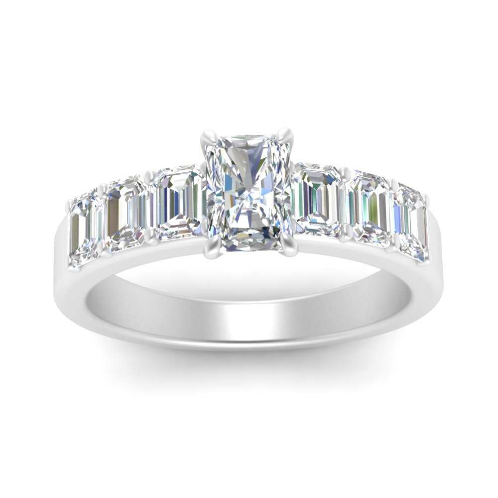 Radiant Cut Luxurious Engagement Ring