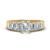 Load image into Gallery viewer, Radiant Cut Luxurious Engagement Ring