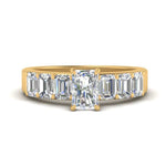 Load image into Gallery viewer, Radiant Cut Luxurious Engagement Ring
