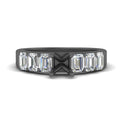Thumbnail 10 - Semi Mount Luxurious Engagement Ring