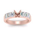 Thumbnail 2 - Semi Mount Luxurious Engagement Ring