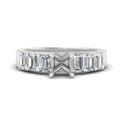 Thumbnail 4 - Semi Mount Luxurious Engagement Ring