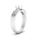 Thumbnail 6 - Semi Mount Luxurious Engagement Ring