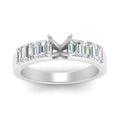 Thumbnail 5 - Semi Mount Luxurious Engagement Ring