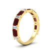Load image into Gallery viewer, emerald-and-baguette-wedding-anniversary-band-with-ruby-in-yellow-gold-FD11302BGRUDRANGLE3-NL-YG.jpg