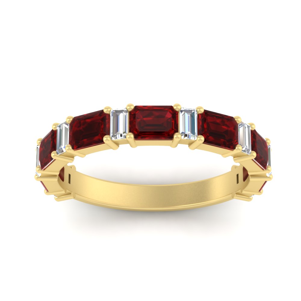 emerald-and-baguette-wedding-anniversary-band-with-ruby-in-yellow-gold-FD11302BGRUDRANGLE3-NL-YG.jpg