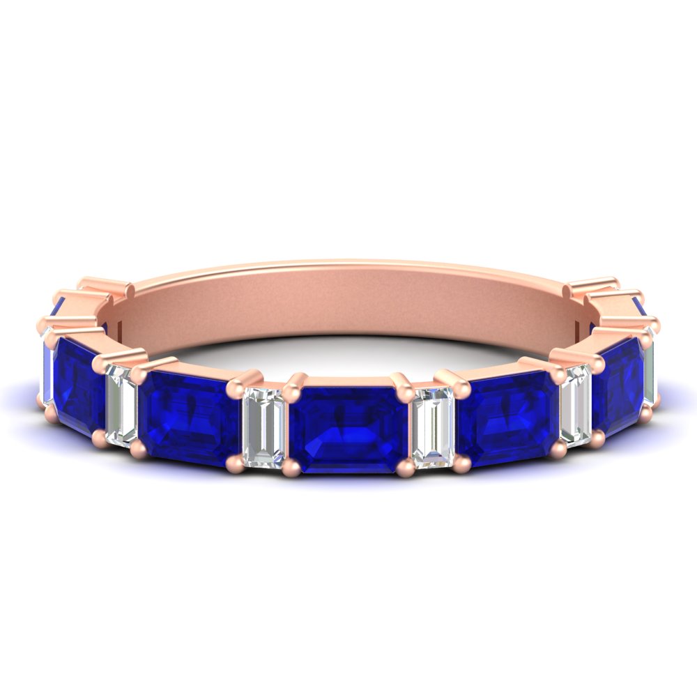 emerald-and-baguette-wedding-anniversary-band-with-sapphire-in-rose-gold-FD11302BGSABLANGLE3-NL-RG.jpg