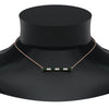 Load image into Gallery viewer, emerald-baguette-bar-diamond-necklace-in-FD-PD86790GEMGR-NL-RG
