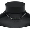 Load image into Gallery viewer, emerald-baguette-bar-diamond-necklace-in-FD-PD86790GEMGR-NL-WG