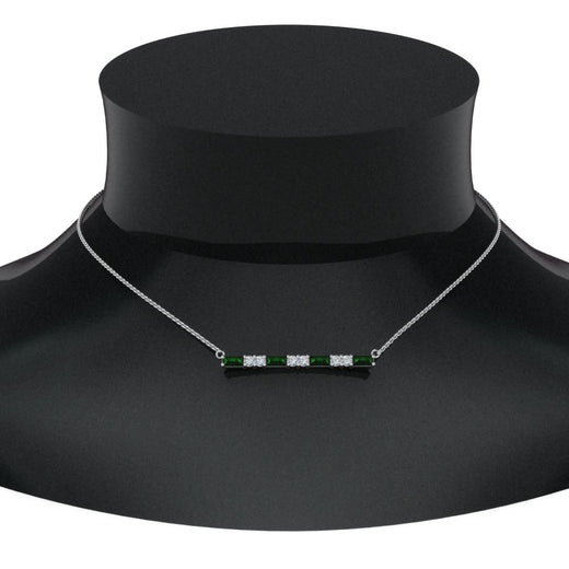 emerald-baguette-bar-diamond-necklace-in-FD-PD86790GEMGR-NL-WG