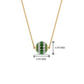 Thumbnail 83 - emerald-ball-pendant-0.70-ct-in-FDPD8433GEMGR-NL-YG