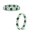 Load image into Gallery viewer, emerald-bezel-eternity-ring-1.80-carat-in-white-gold-FDEWB10558-0.10CTGEMGRANGLE3-NL-WG