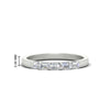 Load image into Gallery viewer, emerald-cut-0.50-carat-five-stone-wedding-ring-in-platinum-FD8126EMB-0.50CT-NL-WG-HW